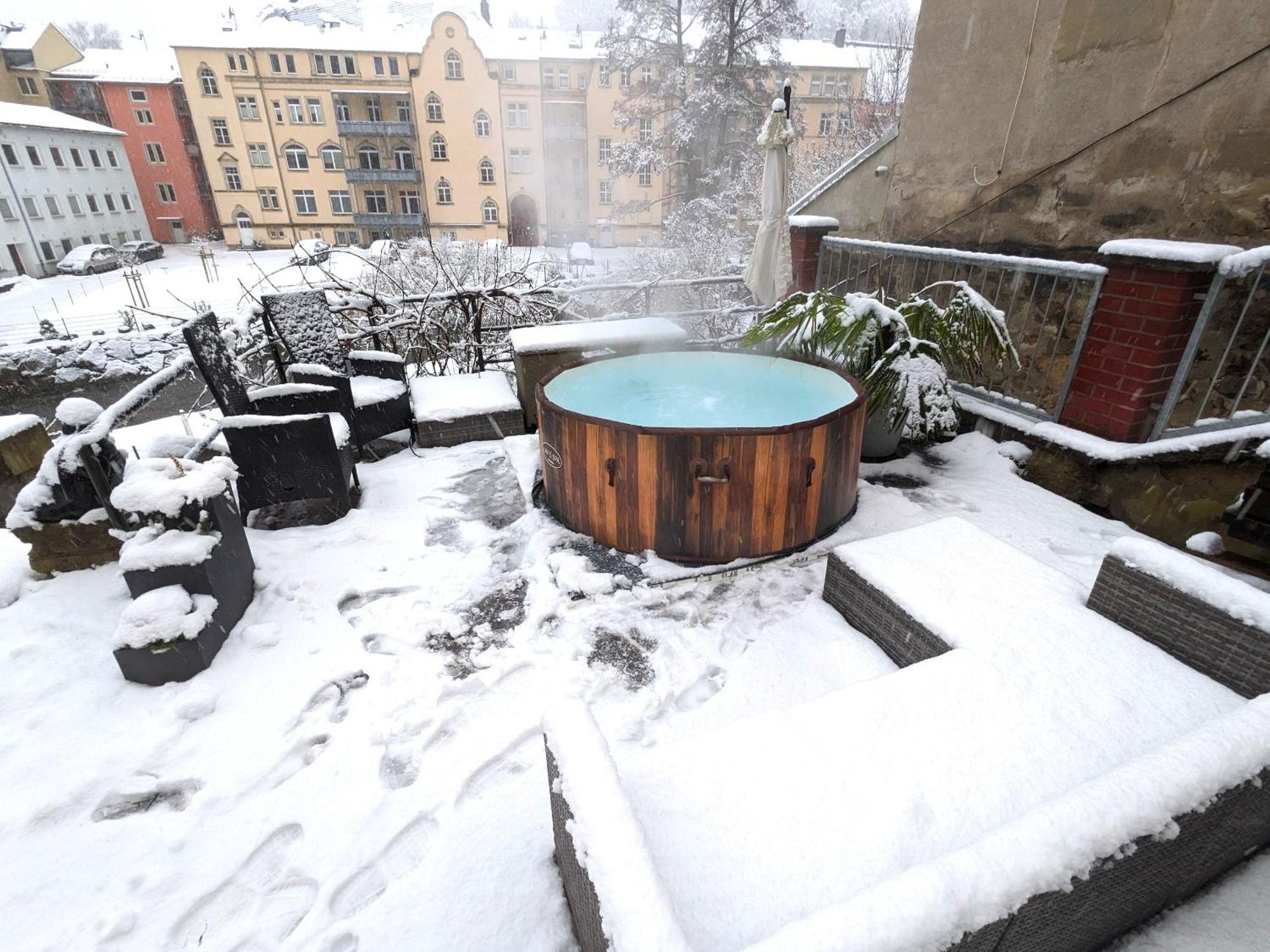 Hw2 - Urlaubsmagie - Sauna & Whirlpool Fuer Alle Sebnitz Exteriör bild